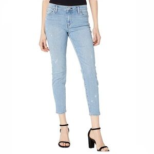 Hudson Nico Midrise Super Skinny Crop Size 31